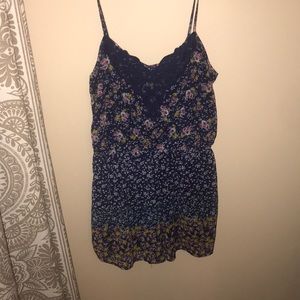 Target BLUE FLORAL ROMPER 💙🌸